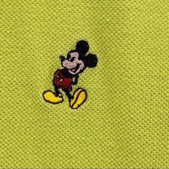 Disney Parks Mickey Mouse Embroidered Polo Shirt Men’s Size Medium - Picture 6 of 11